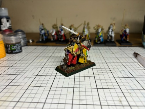 Think I Just Finished This Highland Minis Questing Knight, First Of The Bunch. Im Feeling Pretty Good