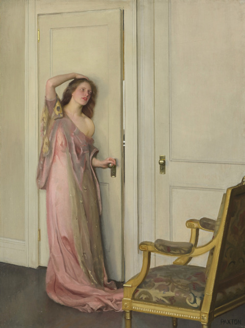 mysteriousartcentury:Paintings by William McGregor Paxton (1869-1941).-Mysterious Art CenturyInstagr