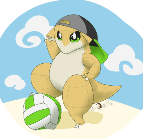  Sandshrew commission for @DimesSSB on TwitterArt Twitter: https://twitter.com/QuillyPrints/status/1