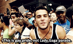 brandonu22:  brandonu22:  sophieasweetheart:  darateke:  At NYC pride [x]  This needs more notes  THIS MOTHER FUCKER ARE YOU FUCKING KIDDING ME?! The only thing I will be agreeing with is the first gif- Pride is not about Lady Gaga, nor should it be…