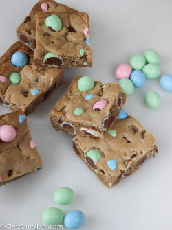 miscellaneousdesserts:  Brown Butter Easter Blondies (recipe)