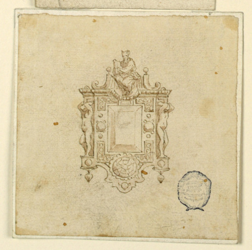 Design for Pendant with Laurel Branches, 16th century, Smithsonian: Cooper Hewitt, Smithsonian Desig