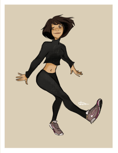 I just want to be a part of your symphony. Felt inspired to draw May J Lee from 1Million Dance 