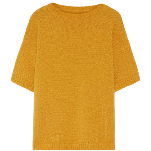 Mansur Gavriel Mohair-blend sweater ❤ liked on Polyvore (see more loose sweaters)