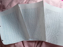 bbykittentoes:  had to write two pages of “I will respect the man who owns my stupid cunt” and then another one because of handwriting cause I was too casual in my asking for formal permission to touch myself 