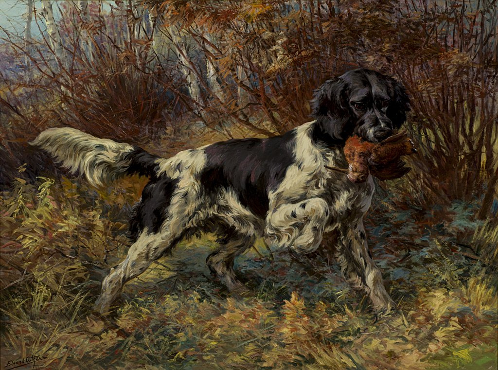 Edmund Osthaus (1858–1928), Ted, oil on canvas