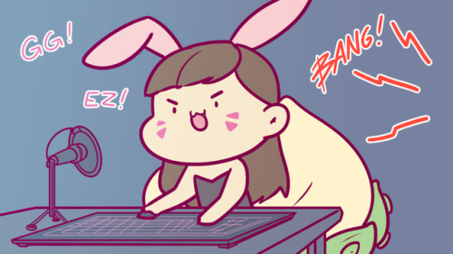 nalintant:  Gabe and Jack have bunny suite laying around because….reasons….Halloween is scary.My Bean Pillow are now in the shop for pre-order!!!For more info click HERE