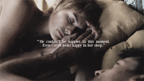imnotwholewithoutyou:Jaime’s and Cersei’s bed scene with the original script outline from 7x3.