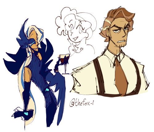Sometimes A Family Is A Police Officer, His Detective Daughter And His Enby Criminal Lover.
