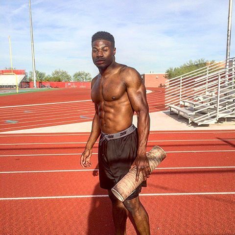 blkreyes: Emmanuel Matadi LIberia Track and Field Sprinter