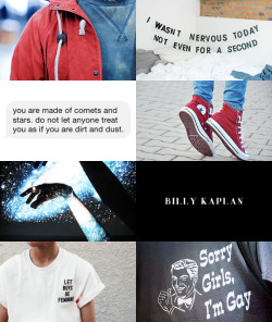 frostsemma:  Character Aesthetics: Billy