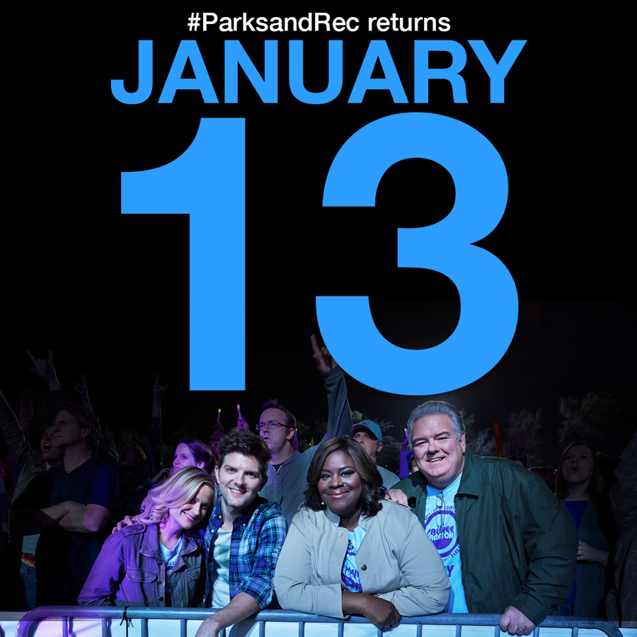 justindoesdallas:  bookahplease:  nbcparksandrec:  See you in January!  OH! MY! GOD!
