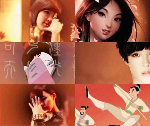 4minute As Disney Princesses; Requested By Anon