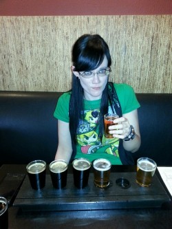 ravennalust:  Drinking before the big show.