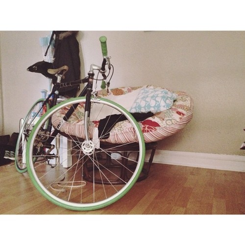 littlelionwomen: « I love waking up to my bike waiting for me » true «