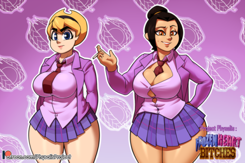 Colored conceptual art for the next two girls on the project, Mandy and AzulaFor more information, c