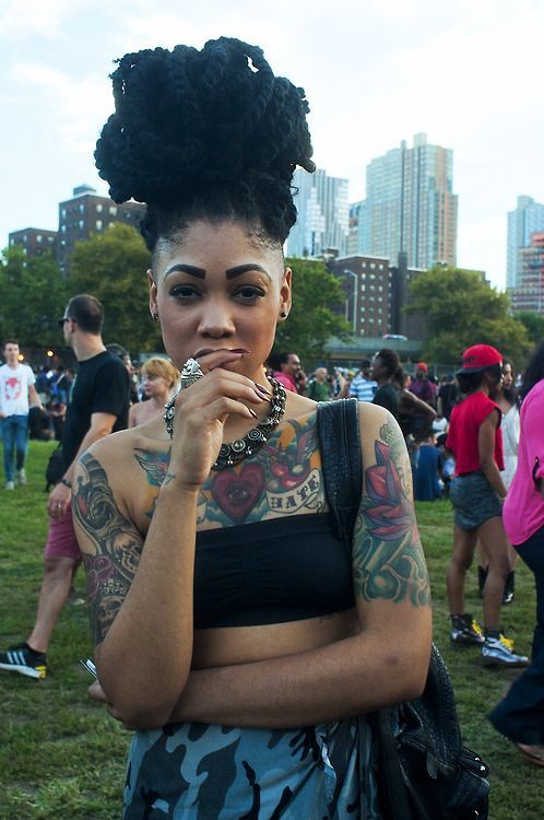 braidedkinks:  AFRO PUNK… 