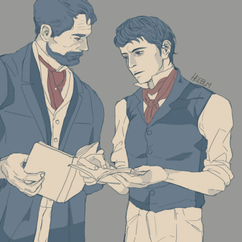 Sir Malcolm Murray x Victor Frankenstein (Yes, I ship them.)