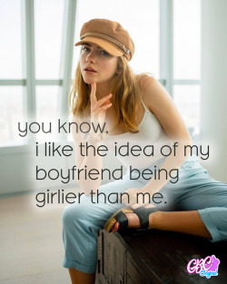 shelbylesbiangurl:The benefit of  GURL having a tomboy girlfriend.