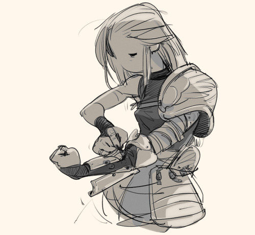 Worn out paladin