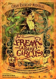 mrevilboy:  THE FREAKS SHOW POSTERS