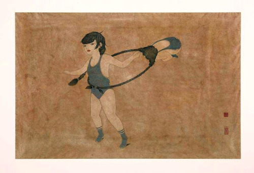 Ying Yefu aka Shen Zhe Ming Yi aka 婴野赋(Chinese, b. 1980, Wuxi, Jiangsu Province, China) - 1: Knocked