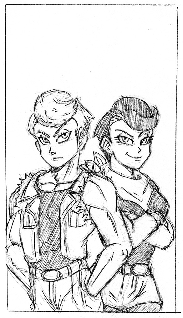 Dragon Ball genderbent sketches! Eventually, I want to get around to drawing as many