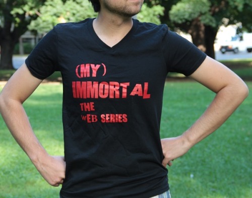 myimmortalseries:myimmortalseries:(MY) IMMORTAL: T-SHIRTS PRE-ORDER SALEIt’s fundraising time, guys!