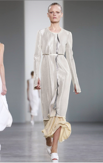 reiterblaue:  Julia Nobis and Hanne Gaby Odiele at Calvin Klein S/S 2015 