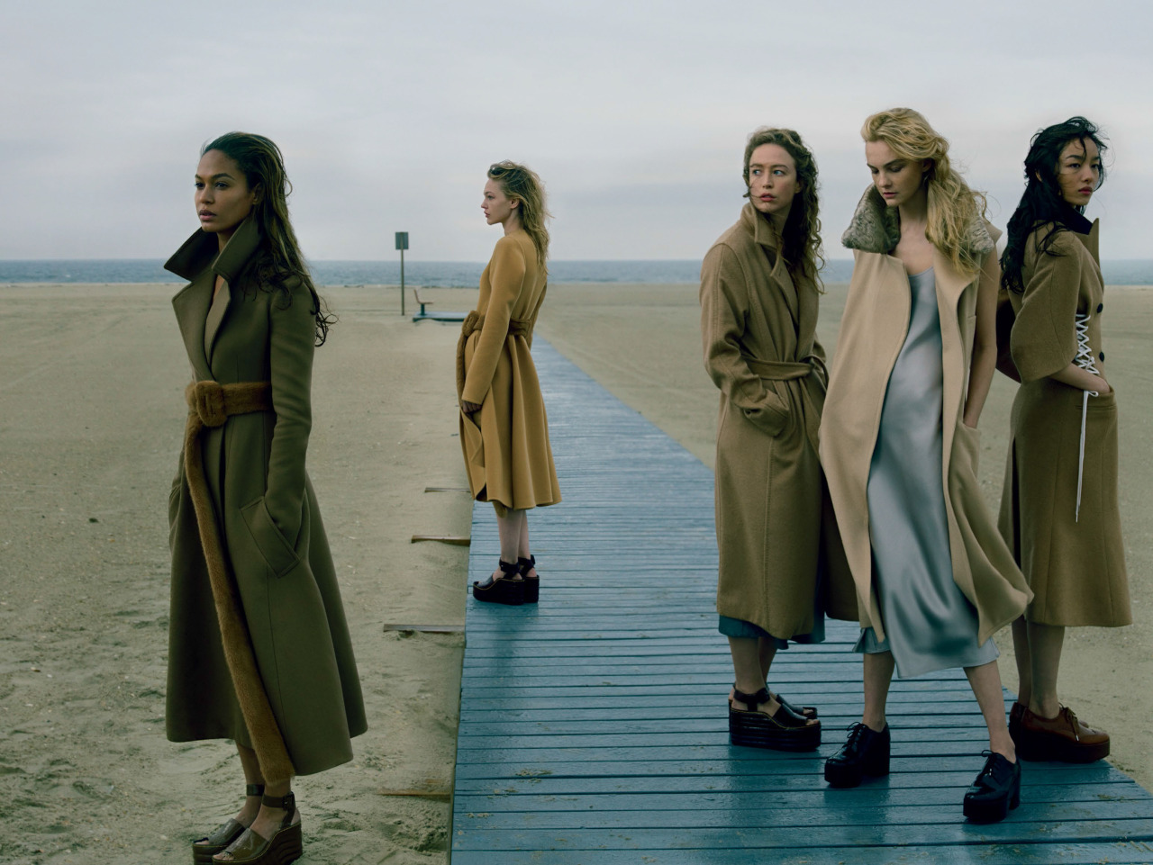 frackoviak:  Playing It Cool | Joan Smalls, Sasha Pivovarova, Raquel Zimmermann,