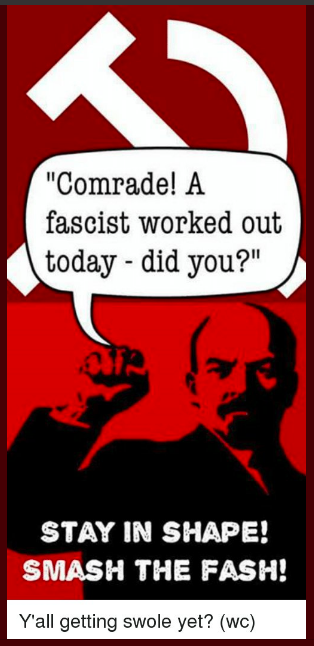 anarkisses:luchadoreofliberty:I hate thisCommies appropriating “work”, what’s new?You can’t have thi