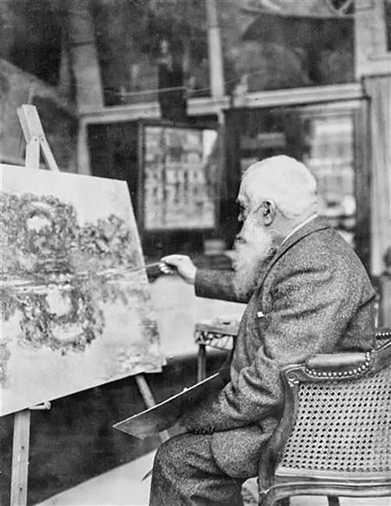 painters-in-color: Claude Monet, 1913. 