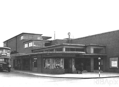 modernism-in-metroland: South Harrow station (1935) by Charles Holden. London Underground station bu