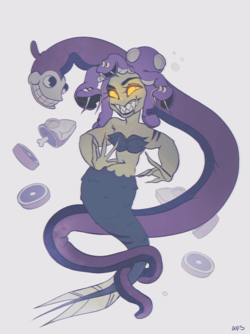 apselene: Monstober Day 4 &amp; 5Re-Animated and Sea Creature