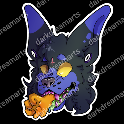 This Is My Hellhound Oc Kai. That's All