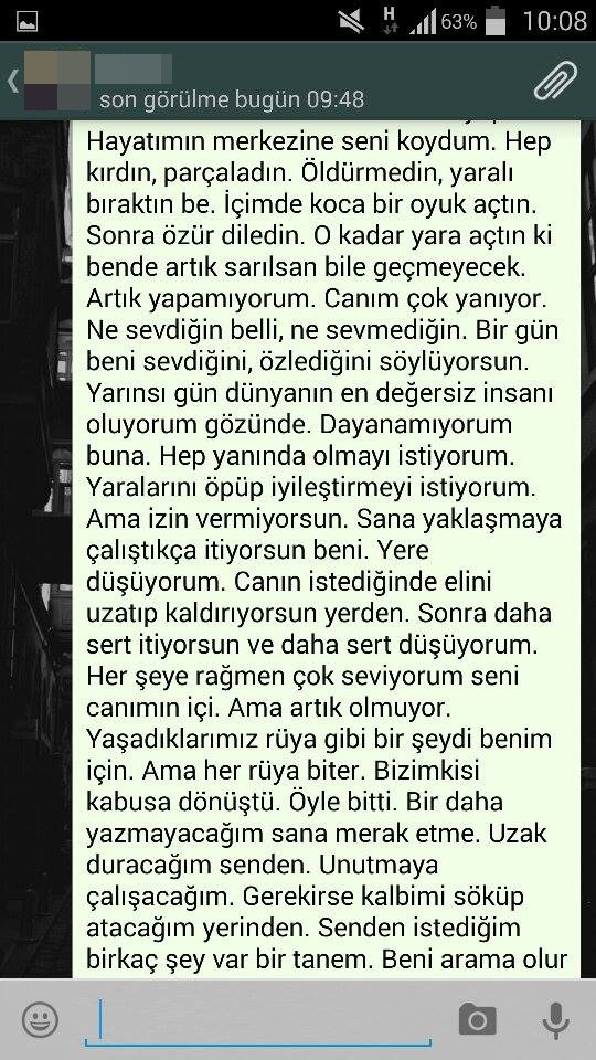 sarilsakgececek:  Bir elveda, bin yara. 