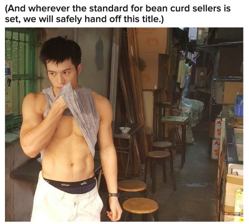 chiefarnook:  chrisprattsfatcock:  basaleus:  chrisprattsfatcock:  buzzfeed:  Bean curd has never been more appealing. [x]  what is bean curd?  Tofu  oh i don’t like tofu but i’d eat it off his dick for sure  you know where I haven’t been yet?…