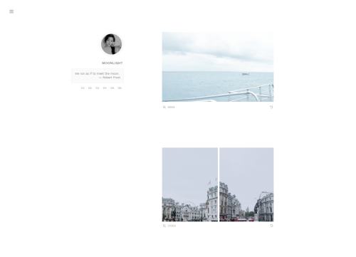 callyope:theme: moonlight / preview | codecustomisable post, sidebar, avatar and text sizesopti