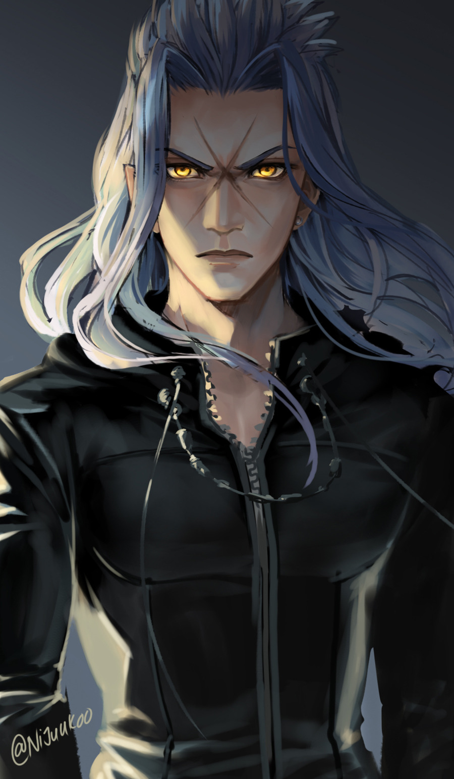 nijuukoo:  The Green-Eyed Monster has yellow eyes.