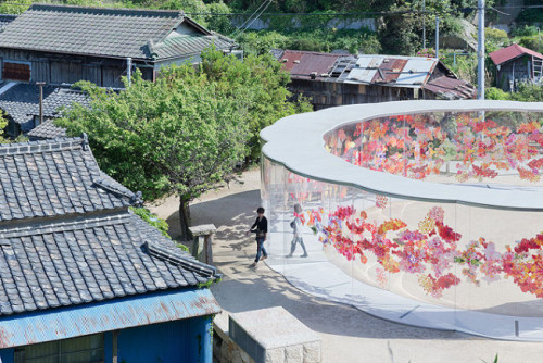 unicorn-meat-is-too-mainstream: kaleidoscope of flower petals  A-Art House by Kazuyo Sejima Bha