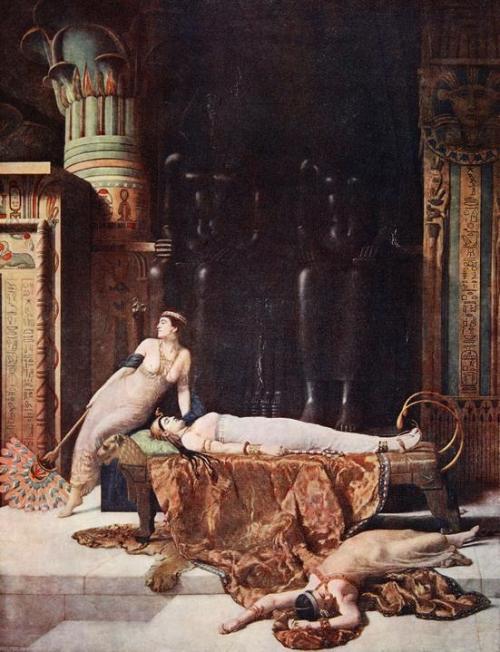 John Collier - The Death of Cleopatra (1910)