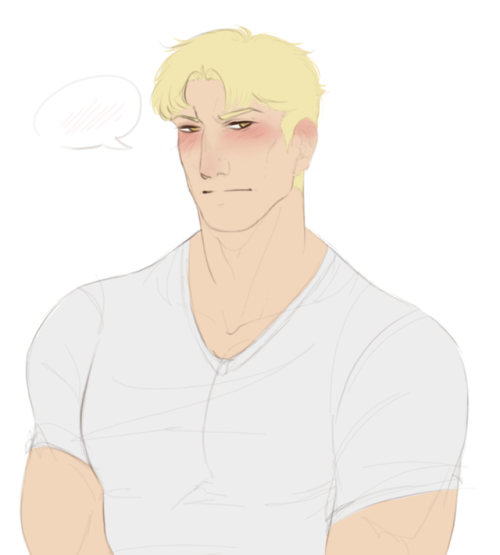 bear&ndash;art:Reiner…..ft. sweaty boyfriend Thank u so much for this request, this 