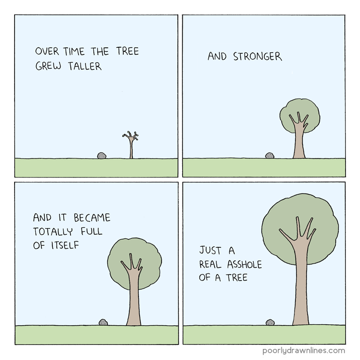 poorlydrawncomic:  The Tree