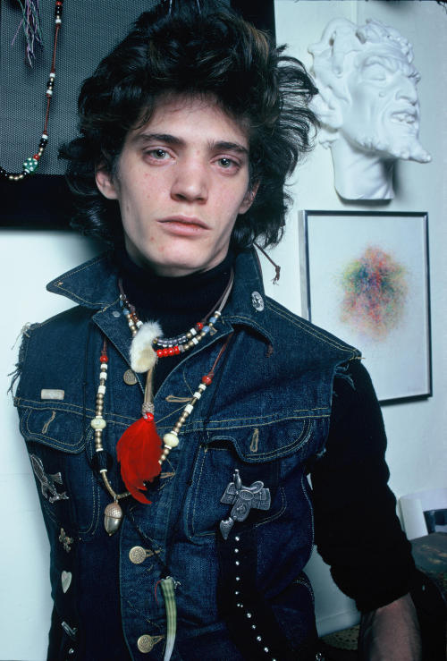 Robert Mapplethorpe Wearing A Selection Of His Jewelry, New York, 1971.