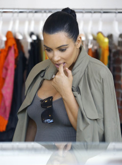 kuwkimye:  Kim out in West Hollywood, CA