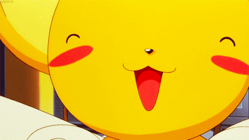 Cute Pictures — Cute Pikachu Pokemon GIF