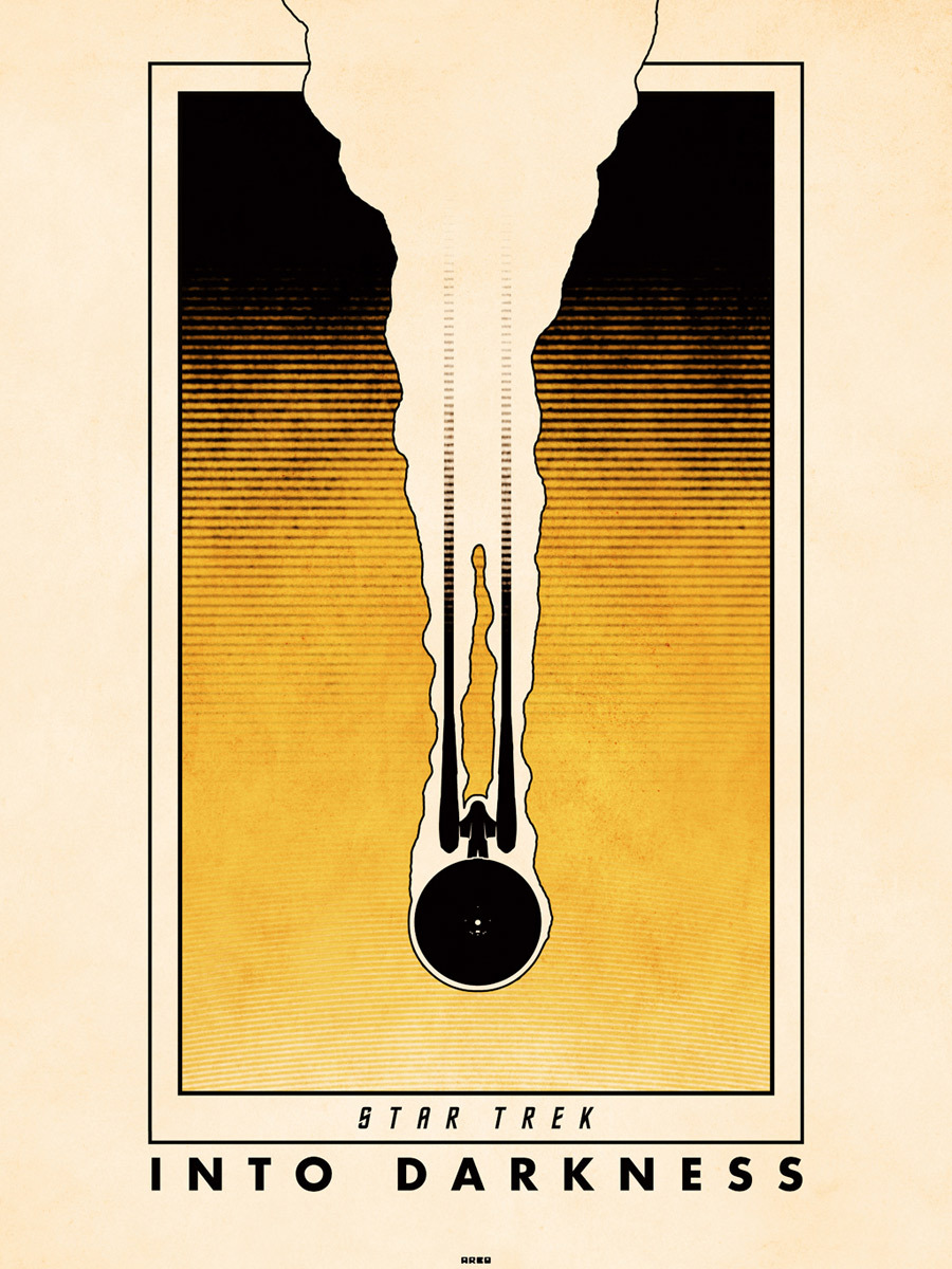 brain-food:  Into Darkness posters created by Matt Ferguson 