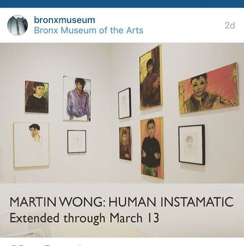 #regram with amazing news from @bronxmuseum Martin Wong “Human Instamatic” has been exte