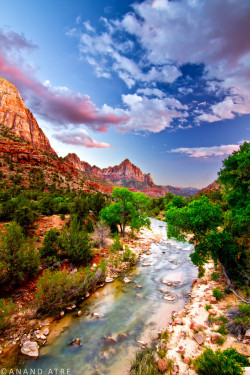 wowtastic-nature:  Zion's Beauty by  Anand Atre on 500px.com (Original Size - Height: 5184px - Width: 3456px)