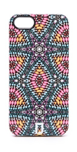 Vivid jewels organized in an kaleidoscopic fashion? Is this iPhone 5 case even real or just a psyche